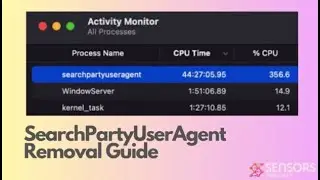 SearchPartyUserAgent Virus on Mac - How to Remove It [Working]