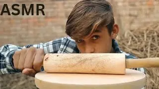 Desi Kitchen Rolling Pin ASMR 🇵🇰 | Real & Natural Sounds