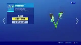 *NEW* CYCLO STICKS DUAL-PICKAXE IN FORTNITE!