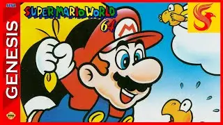 Super Mario World 64 (1997) Sega Genesis Homebrew | Full Game