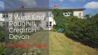 Spacious village link house with lovely Devon rural views