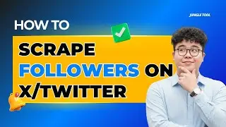 How To Scrape Followers Of Any User On X | MKT X Version 2 [Part 7.1]