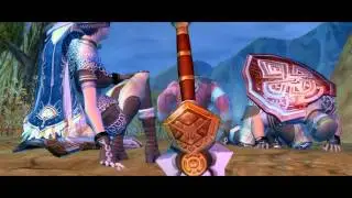 Aion Online - Flying Reconnaissance cutscene 02 (fail)