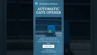 Best Investment ever || Automatic Gate opener #SmartLiving #smart #viral #shorts #shortsvideo