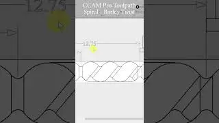 Mastering the Spiral Barley Twist Toolpath in Conversational Cam Pro | CNC Training