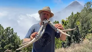 Enchanting Antler Flute Music at Volc&aacute;n de Fuego | Rootflute