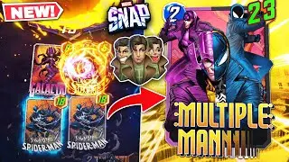Making *THE BIGGEST* Multiple Man! Symbiote Galacta Combo | Marvel Snap