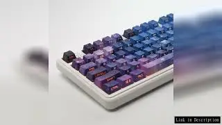Meteor Side Transparent Keycap Star Universe Theme Sublimation OEM Highly Mechanical Keyboard Transp