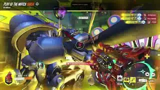 Orisa POTG on Para&iacute;so #overwatch2 #potg #potgoverwatch #videogames