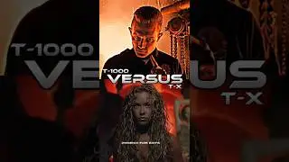 T-1000 VS T-X #tx #terminator #t1000 #shorts #ytshorts