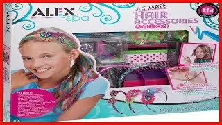 Alex Spa Ultimate Hair Accessories Salon Girls Fashion Activity