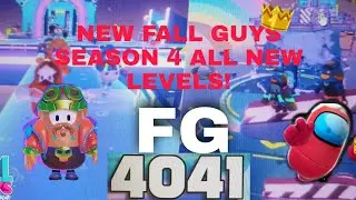NEW Fall Guys Season 4 FG 4041 Show! (ALL NEW LEVELS!) w/ @Fritho