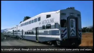 Stock Audio - Train By at Crossing Left to Right