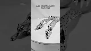 cheetah salad servers by Diana Carmichael 😍🐆