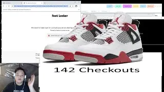 FIRE RED 4 COOKOUT (142 Chckouts)