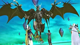 Dissidia Final Fantasy NT - Bahamut Boss Fight vs Noctis (PS4 Pro)