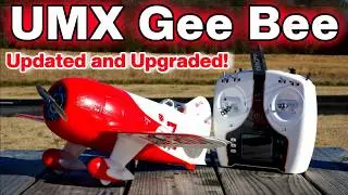 Обзор модели E-flite UMX Gee Bee R2 BNF Basic с системами AS3X и Safe Select (обновленная и модер...