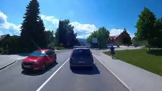 Ljubljana - Bled drive in 4k