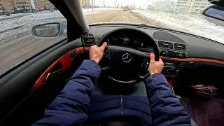 2008 Mercedes-Benz E200 CDI POV TEST DRIVE