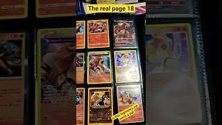 page 18;of the binder. #pokemonchannel #pokemon #helpmemakethismakesense #cardgame #cardcollecting