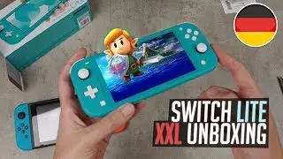 Nintendo Switch LITE - XXL Unboxing & Vergleich