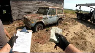 🚙 Abandoned for Decades | 1966 Ford Bronco Barn Find Restoration (Rust to Road) ASMR