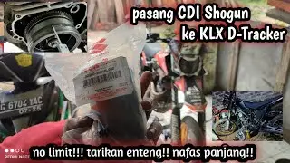 KLX D-TRACKER PASANG CDI SHOGUN KEBO !!!no limit Nafas panjang😱😱. #klx #dtracker #supermoto