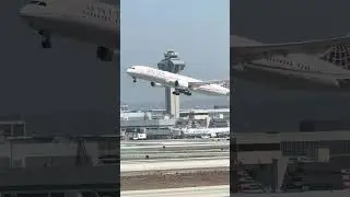 United Airlines Boeing 787-9 Departing LAX From Hong Kong! #unitedairlines #boeing787 #lax