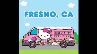 Hello kitty cafe in Fresno Ca 2017
