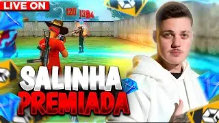 SALA PREMIADA AO VIVO 💎 CODIGUIN/PASSE - JOGANDO COM INSCRITOS 💎 FREE FIRE AO VIVO 💎
