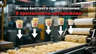 5 причин НЕ есть лапшу быстрого приготовления (научные факты)
