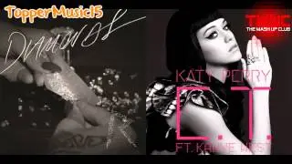 Katy Perry vs Rihanna - E.T. Diamonds (TopperMusic15 Mashup)