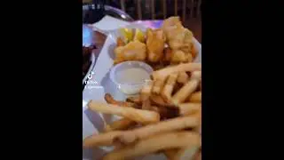 Enjoying gish and chips in Miami Florida -another Joe Frank Cerros Adventure #jcrmginc