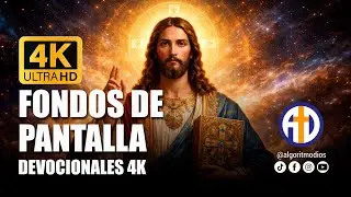 🖥️ Fondos de pantalla Devocionales con Música para Tu Televisor #ImágenesCristianas #María #jesús