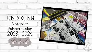 Unboxing Vororder Hauptkatalog 2023/2024 - Stampin´ Up!