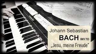 🎹 Johann Sebastian BACH: &bdquo;Jesu, meine Freude&rdquo;, BWV 753 ♫ Viscount Cantorum Duo, Piotr Nowik