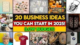 20 лучших бизнес-идей 2025 года, которые можно начать с небольшими деньгами или вообще без них