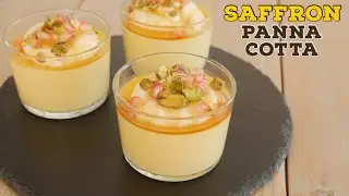 Saffron Panna Cotta Recipe | Just Cook!