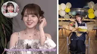 [EN SUB] Akari Kito talks about her birthday cake made by Shu Uchida!