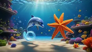 The Dolphin&rsquo;s Deep Sea Dance 🐬🌊 | Fun Kids Story | Preschool Learning Adventure