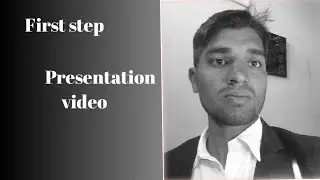 Presentation video/first step/online work from home/.       Demo video