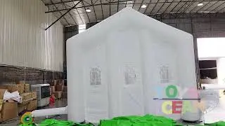 inflatable white wedding tent for party event