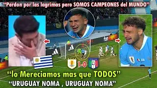 LLORAN! URUGUAYOS LLORAN tras CAMPEONATO del MUNDO de URUGUAY VS ITALIA 1-0 SUB 20 HOY