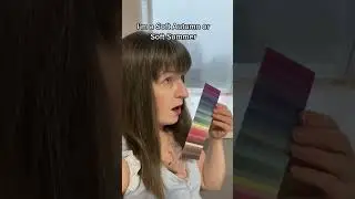Are you REALLY Soft Autumn or Soft Summer (professionally colour analyzed to be 1)? #coloranalysis