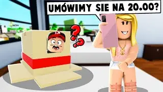 SZPIEGUJĘ MOJĄ DZIEWCZYNĘ PRZEBRANY ZA KARTON! (Roblox Brookhaven) | Vito i Bella