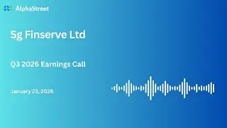 Sg Finserve Ltd Q3 FY2025-26 Earnings Conference Call