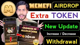 Memefi Extra Token 🔥 memefi new update, memefi token price, memefi airdrop, memefi token decrease