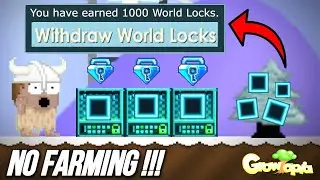 INSANE PROFIT WITH GLOWY BLOCK 🤑 LAZY PROFIT 2022 | Growtopia How To Get Rich 2022 | imnoop YT