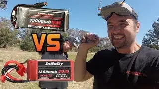 Finally a video testing some batteries! NEW INFINITY RACE SPECS