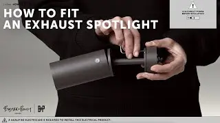 HOW TO - Fit an Exhaust Spotlight - UK